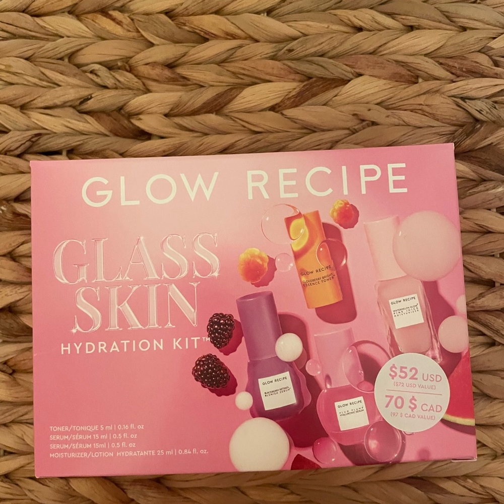 Glow Recipe Glass Skin Hydration Kit - Pink